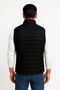 Bodywarmer met mock neckline