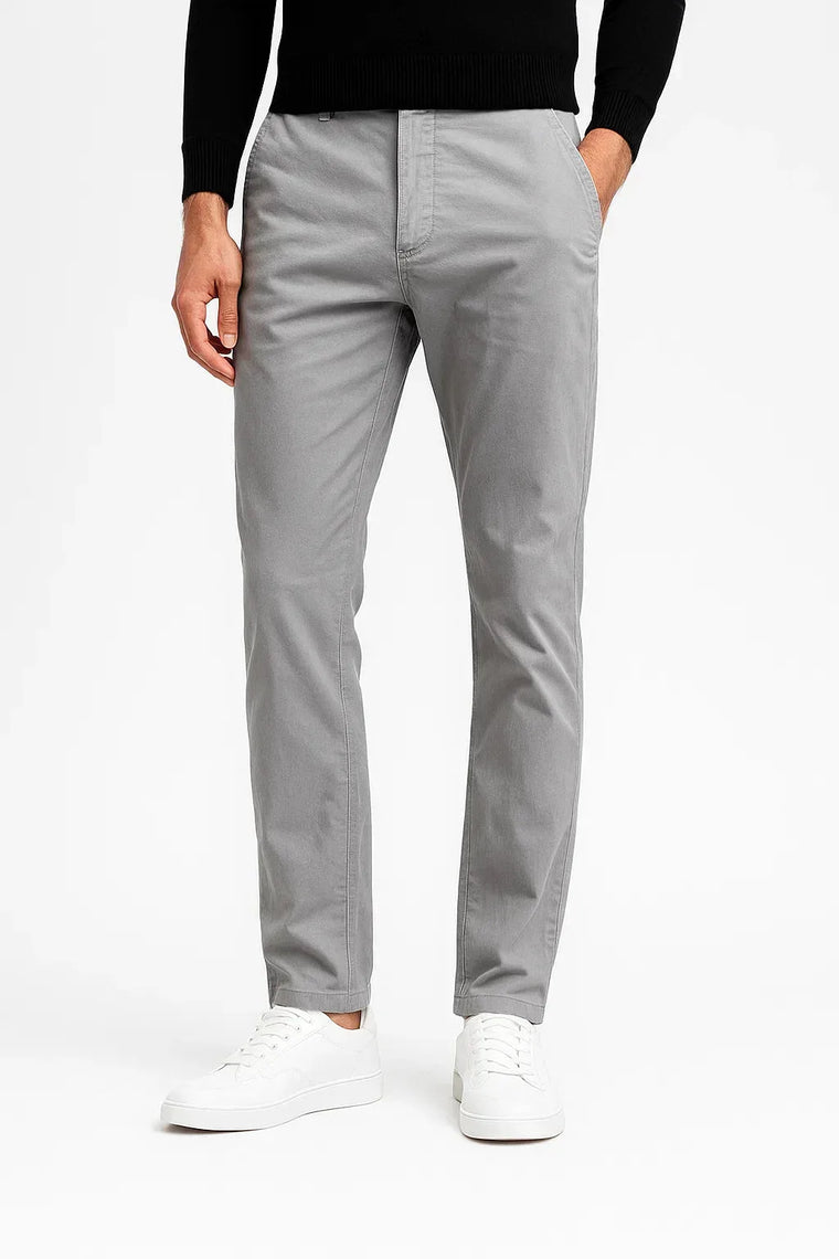 Chino's met straight leg fit