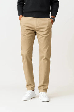 Chino's met straight leg fit