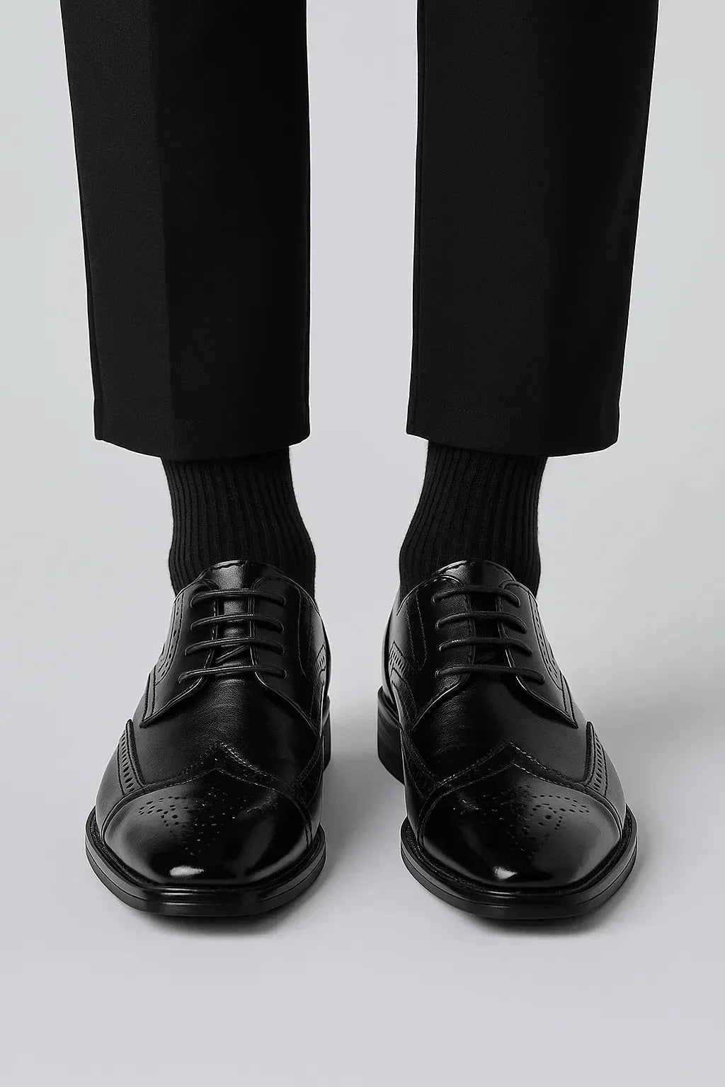Oxfords met brogue detailing