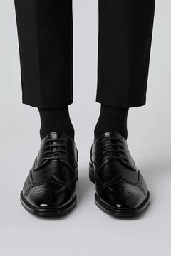 Oxfords met brogue detailing