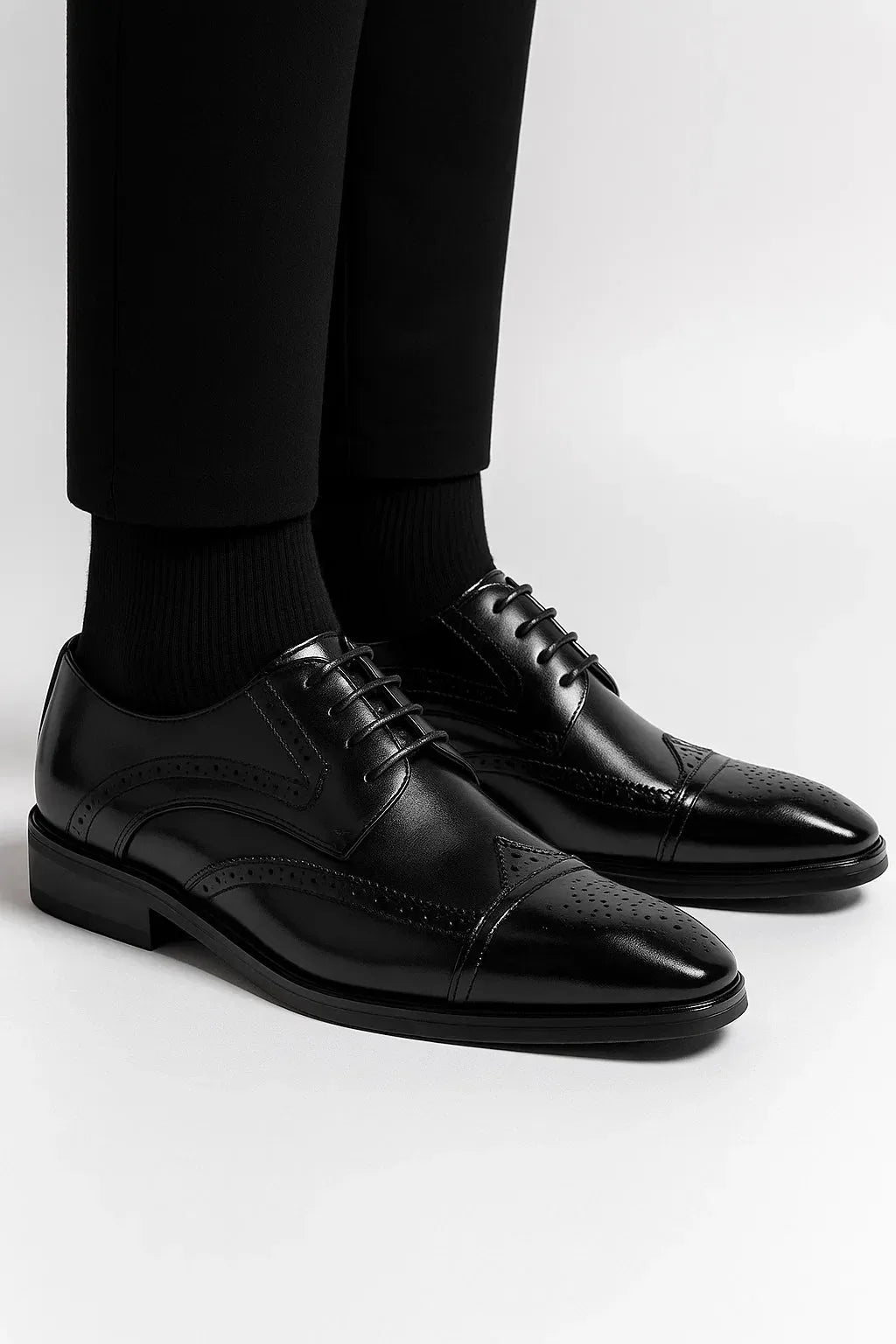 Oxfords met brogue detailing