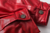 Aukje | Stijlvol straatracejack in de kleur Rood voor dames in stijl ideaal voor de herfst.