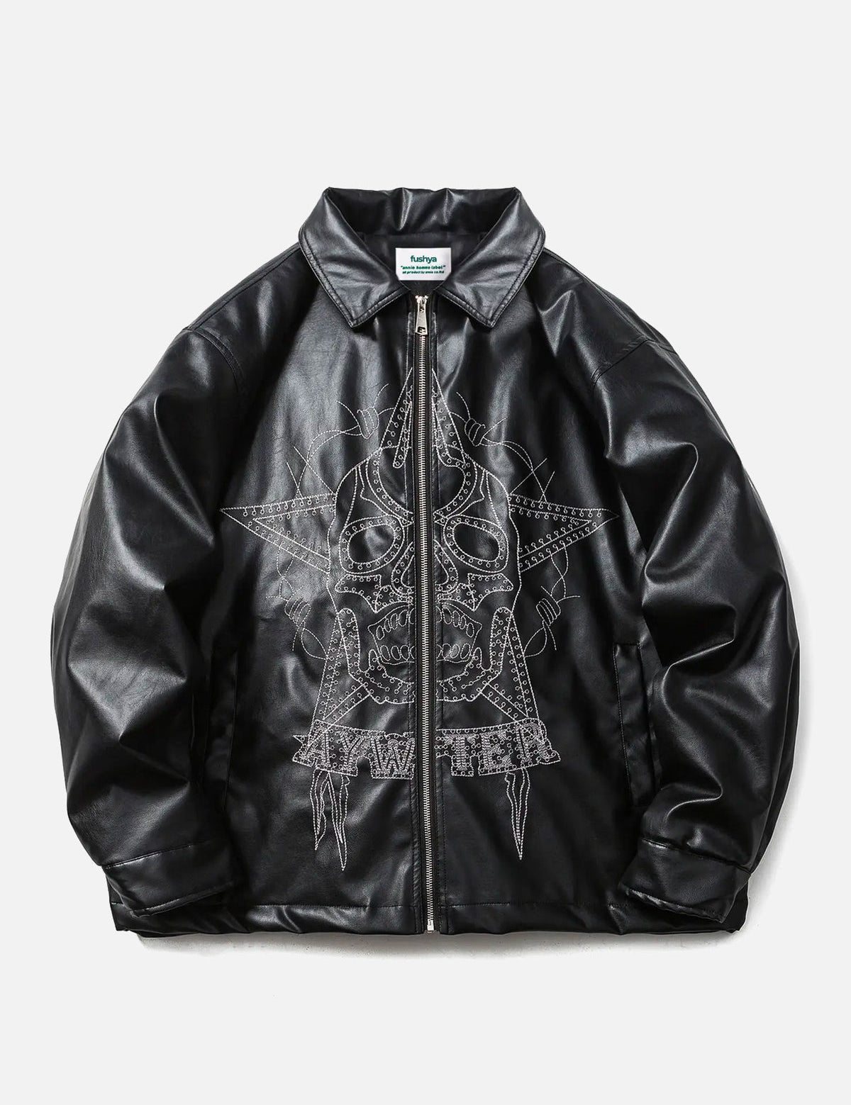 Aukje | Stijlvol straatracejack in de kleur Zwart voor dames in stijl ideaal voor de herfst.