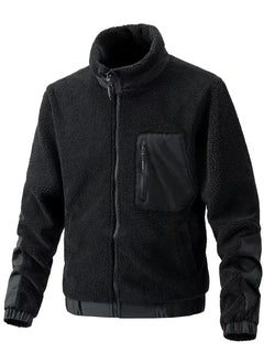 Bomberjack met fleece materiaal