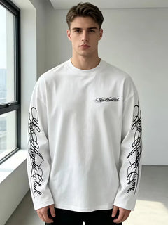 Longsleeve met crew neckline