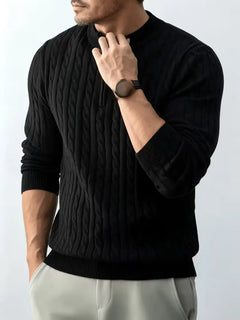 Kabeltrui met half-zip
