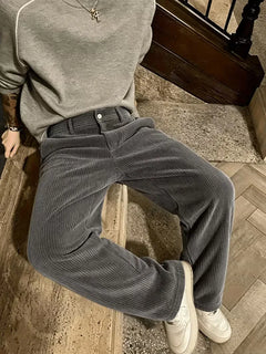 Pantalons corduroy straight leg