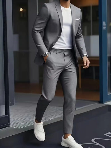Formeel heren pak slim fit