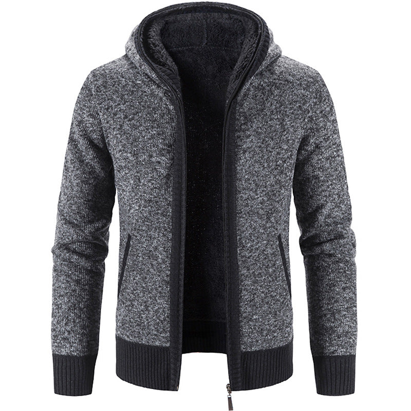 Bas | Luxe Gebreid Vest in de kleur Donkergrijs voor heren in Smart-casual stijl ideaal voor de herfst.