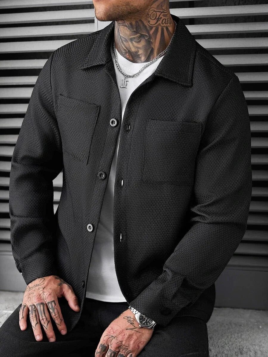 Overshirt met borstzak