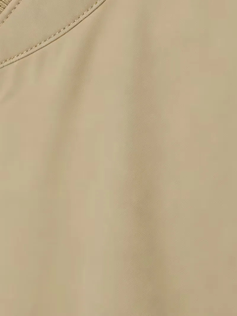 Slim fit trenchcoat met zakdetail