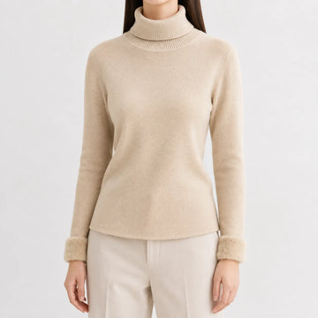 Sweater met turtle neckline