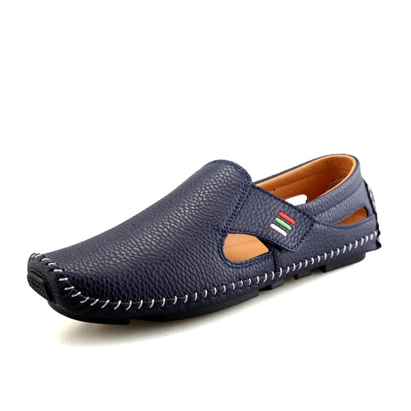 Bjorn | Veelzijdige herenschoenen in de kleur Blauw voor heren in stijl ideaal voor de zomer.