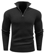 Zip-up trui met turtle