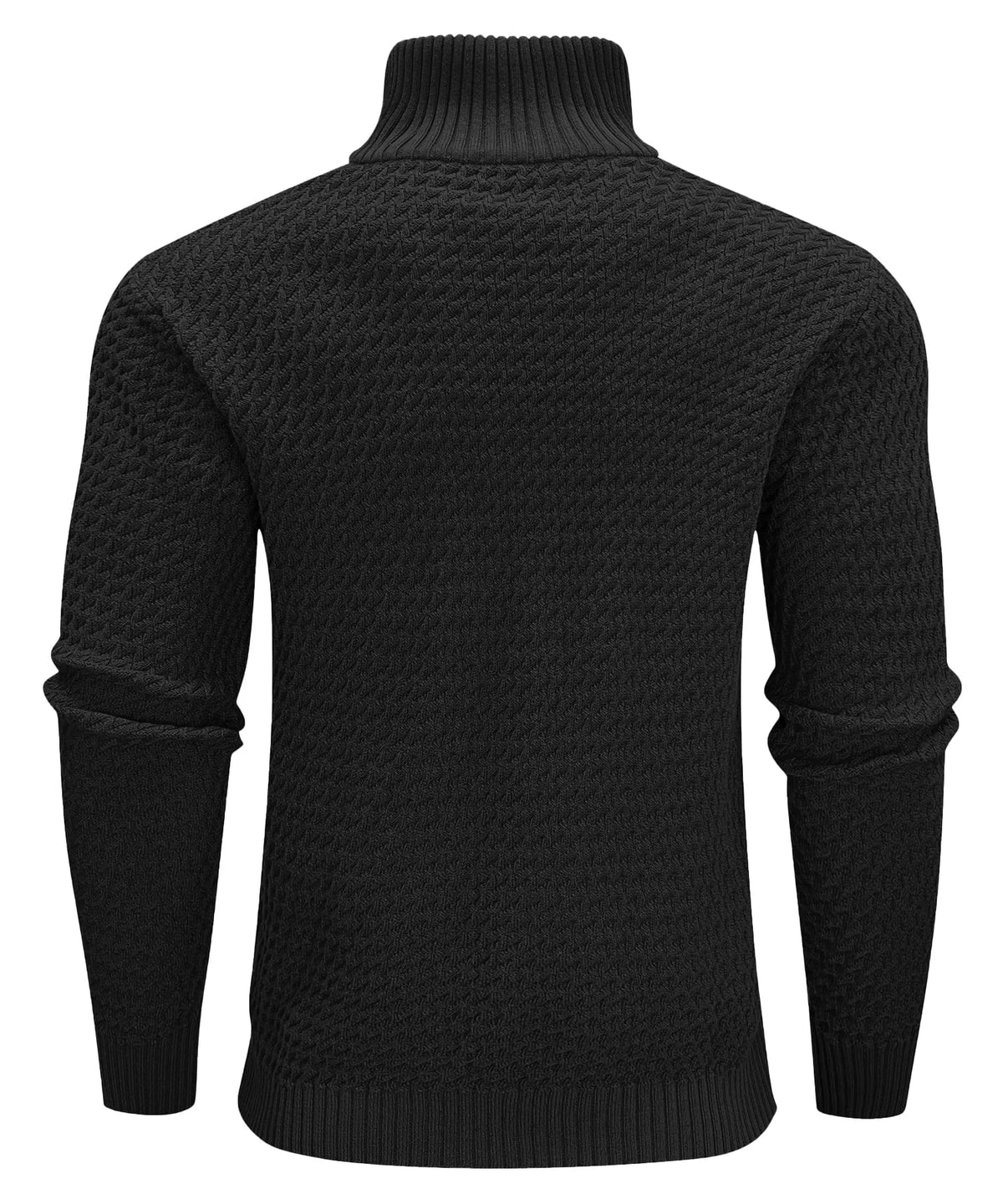Zip-up trui met turtle