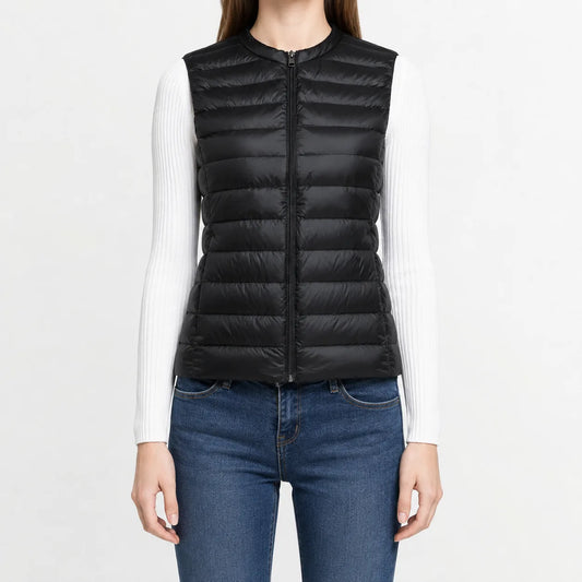 Lichtgewicht quilted gilet