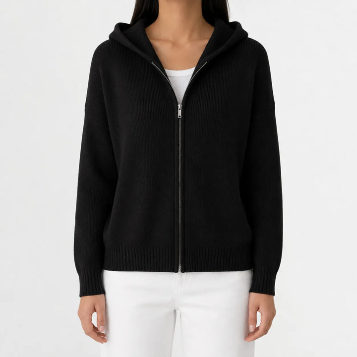 Zip-up hoodie met lange mouwen