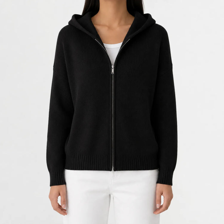Zip-up hoodie met lange mouwen