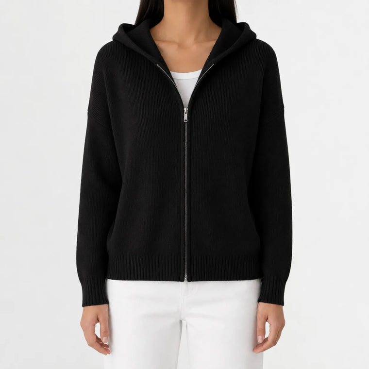 Zip-up hoodie met lange mouwen