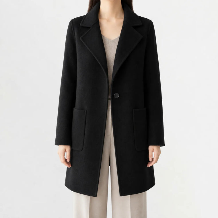 Trenchcoat met notched lapel