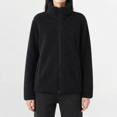 Fleece jas met rits