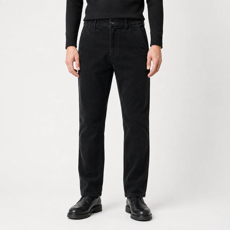 Pantalons straight leg corduroy