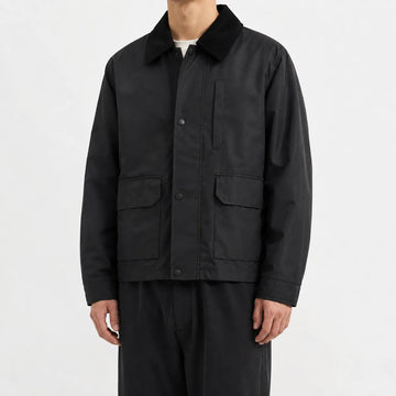 Bomberjack met corduroy kraag