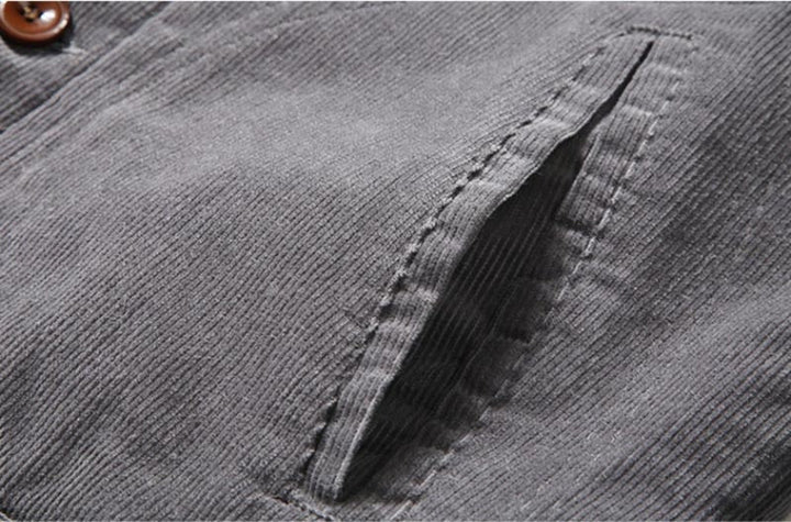 Emery | Trendy fur-lined corduroy jacket afbeelding 6