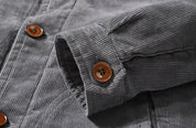 Emery | Trendy fur-lined corduroy jacket afbeelding 7