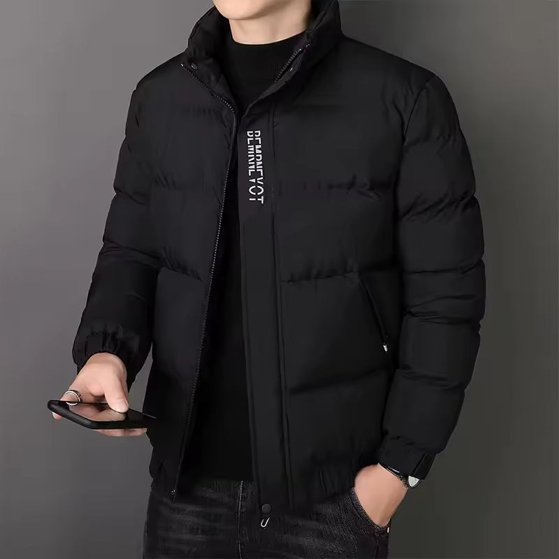 Boss | winter jacket with collar for men