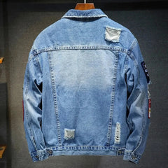 Bramus | Denim cowboy jacket for men