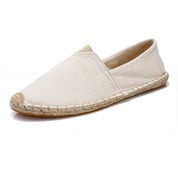 Britt | Retro canvas espadrilles in de kleur Wit voor dames in Beach stijl ideaal voor de zomer.