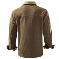 Parka met shearling-kraag