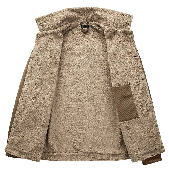 Parka met shearling-kraag