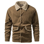 Parka met shearling-kraag