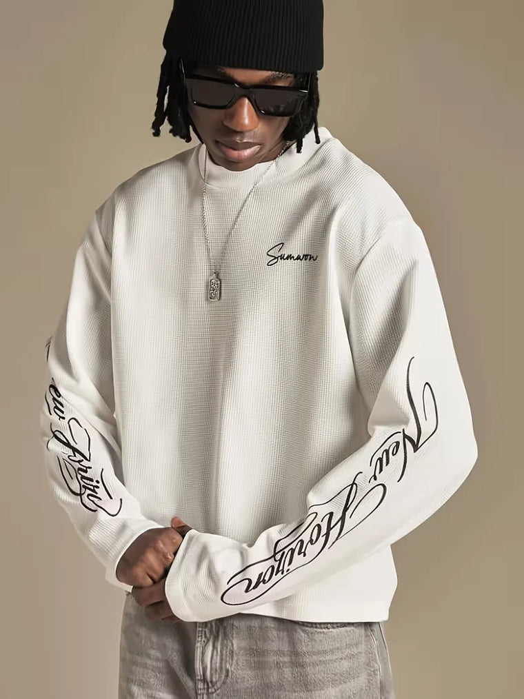 Longsleeve met tekst