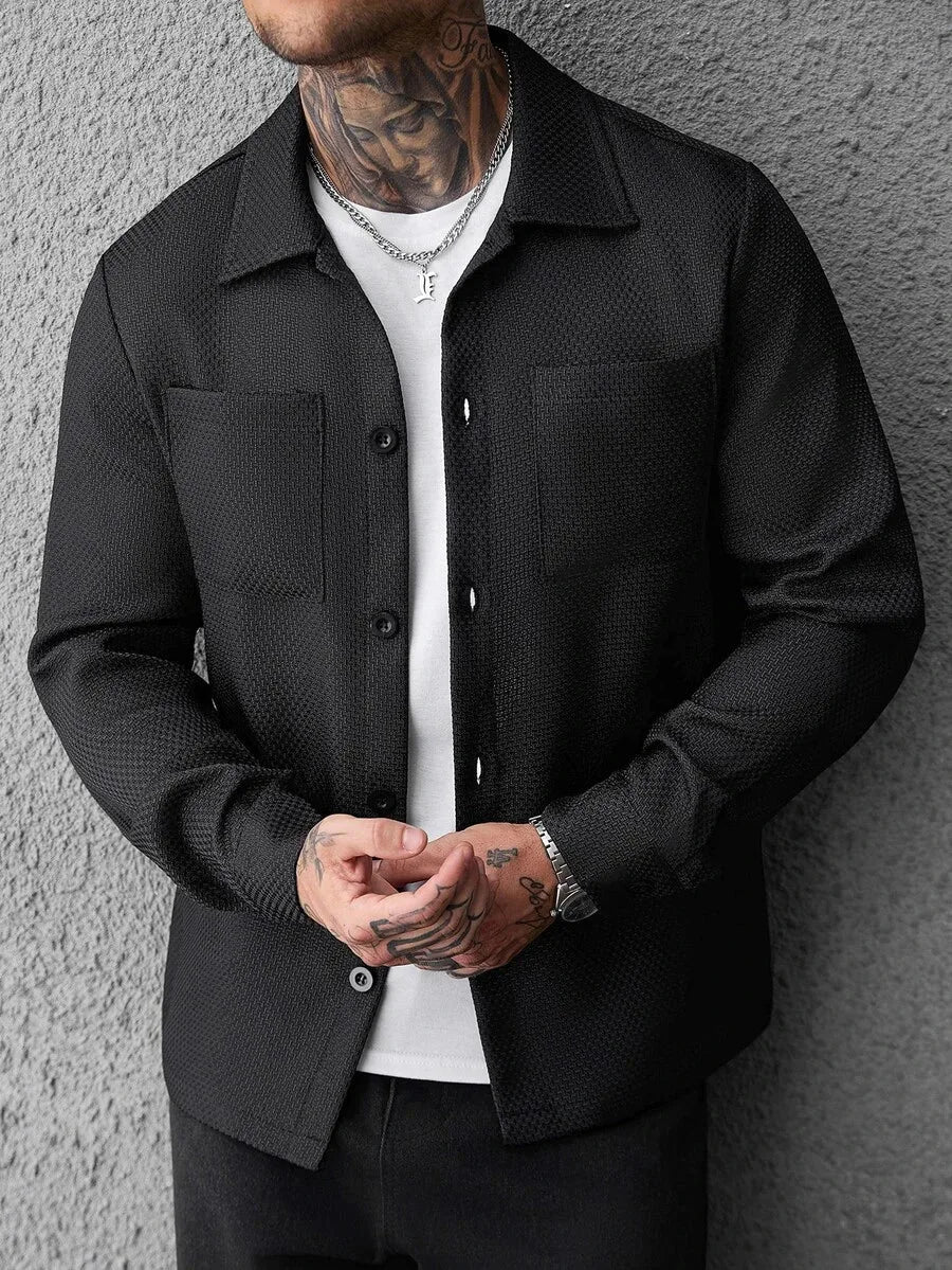 Overshirt met borstzak
