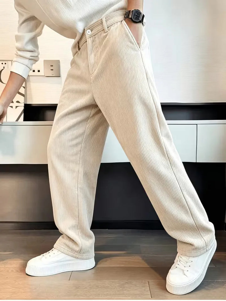 Pantalons corduroy straight leg