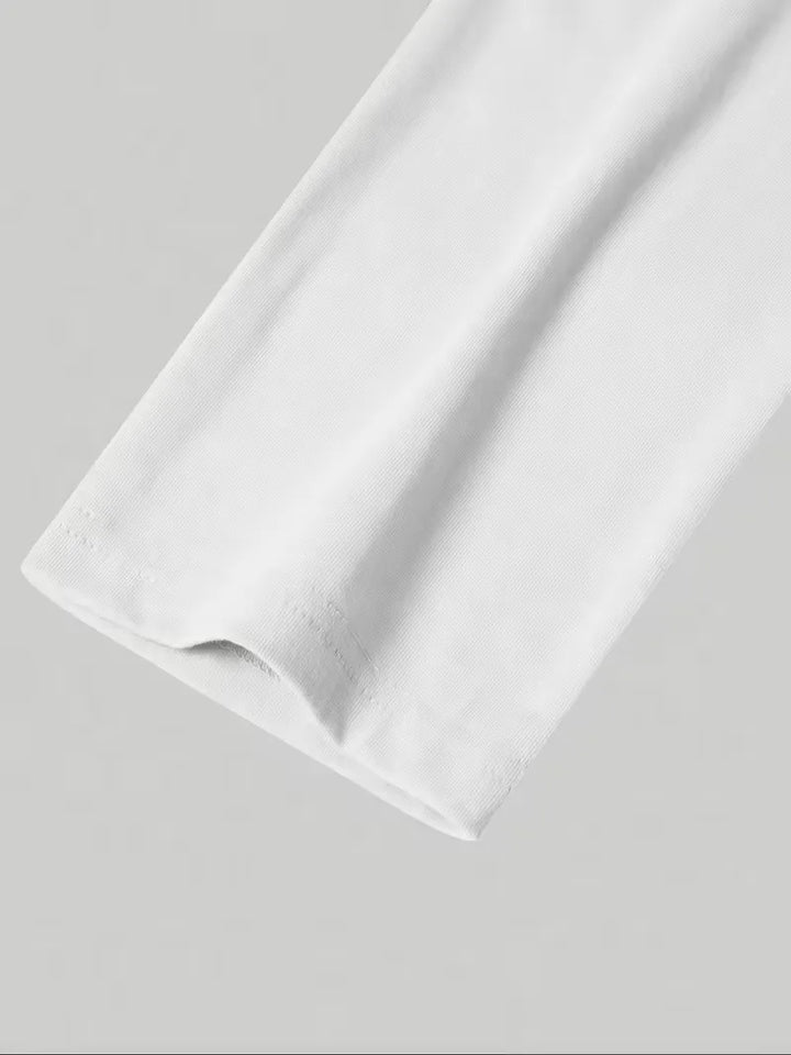 Longsleeve met crew neckline