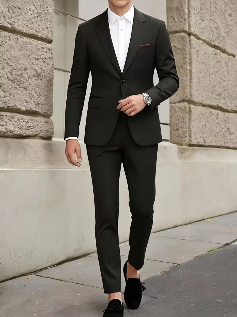 Formeel pak met slim fit