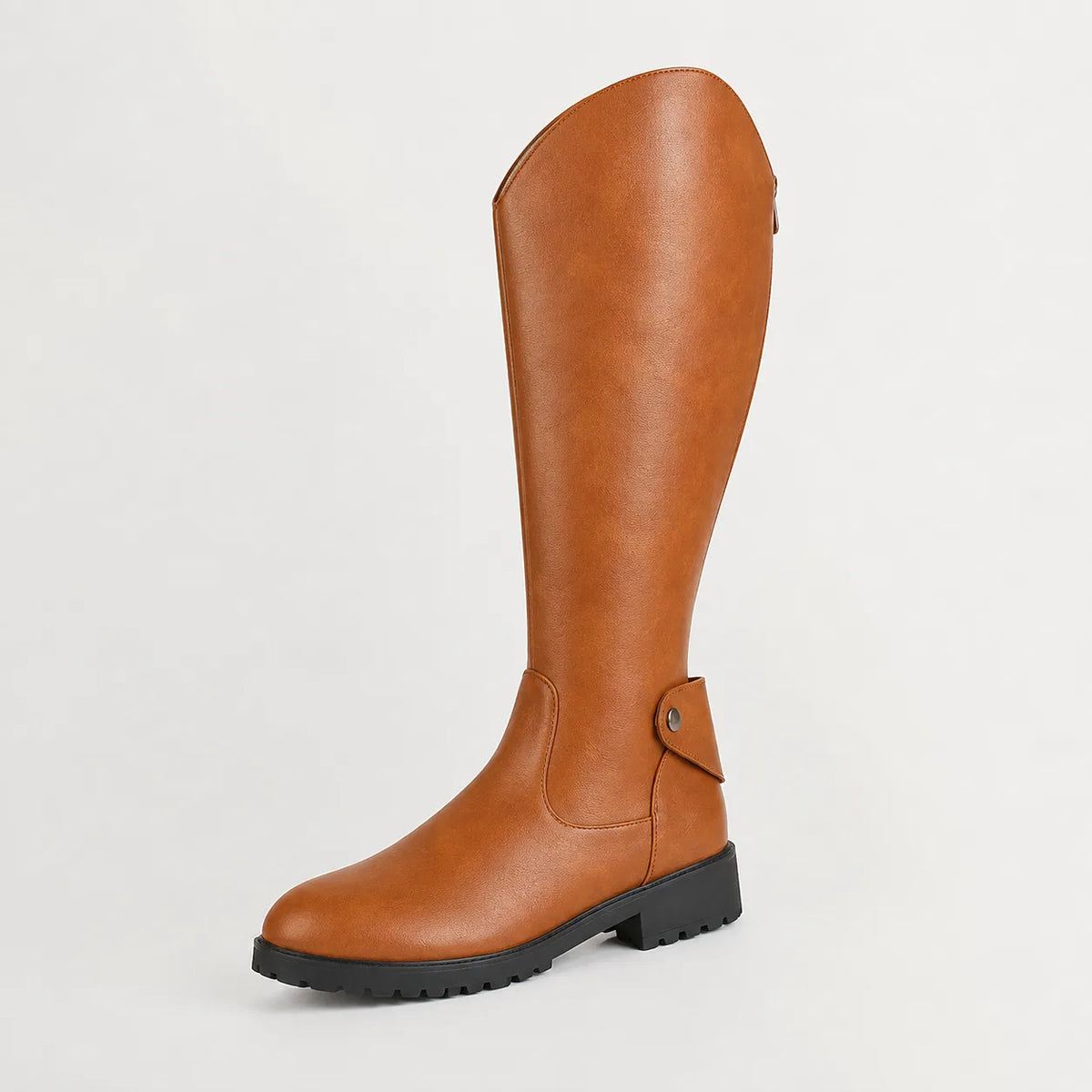 Knee-high laarzen met blokhak