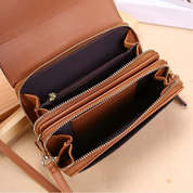 Cara Crossbody Tas | Multifunctioneel & Stijlvol in de kleur Zwart voor dames in stijl geschikt voor alle seizoenen.