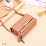 Cara Crossbody Tas | Multifunctioneel & Stijlvol in de kleur Zwart voor dames in stijl geschikt voor alle seizoenen.