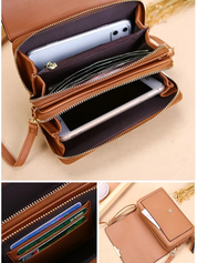 Cara Crossbody Tas | Multifunctioneel & Stijlvol in de kleur Zwart voor dames in stijl geschikt voor alle seizoenen.