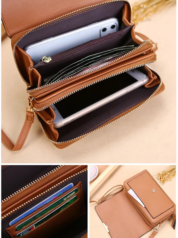 Cara Crossbody Tas | Multifunctioneel & Stijlvol in de kleur Zwart voor dames in stijl geschikt voor alle seizoenen.