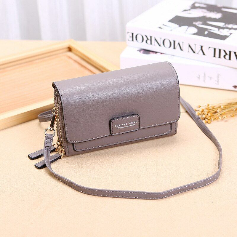 Cara Crossbody Tas | Multifunctioneel & Stijlvol in de kleur Grijs voor dames in stijl geschikt voor alle seizoenen.