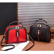 Carol Shell Handtas | Leuk & Modieus in de kleur Rood voor dames in stijl geschikt voor alle seizoenen.