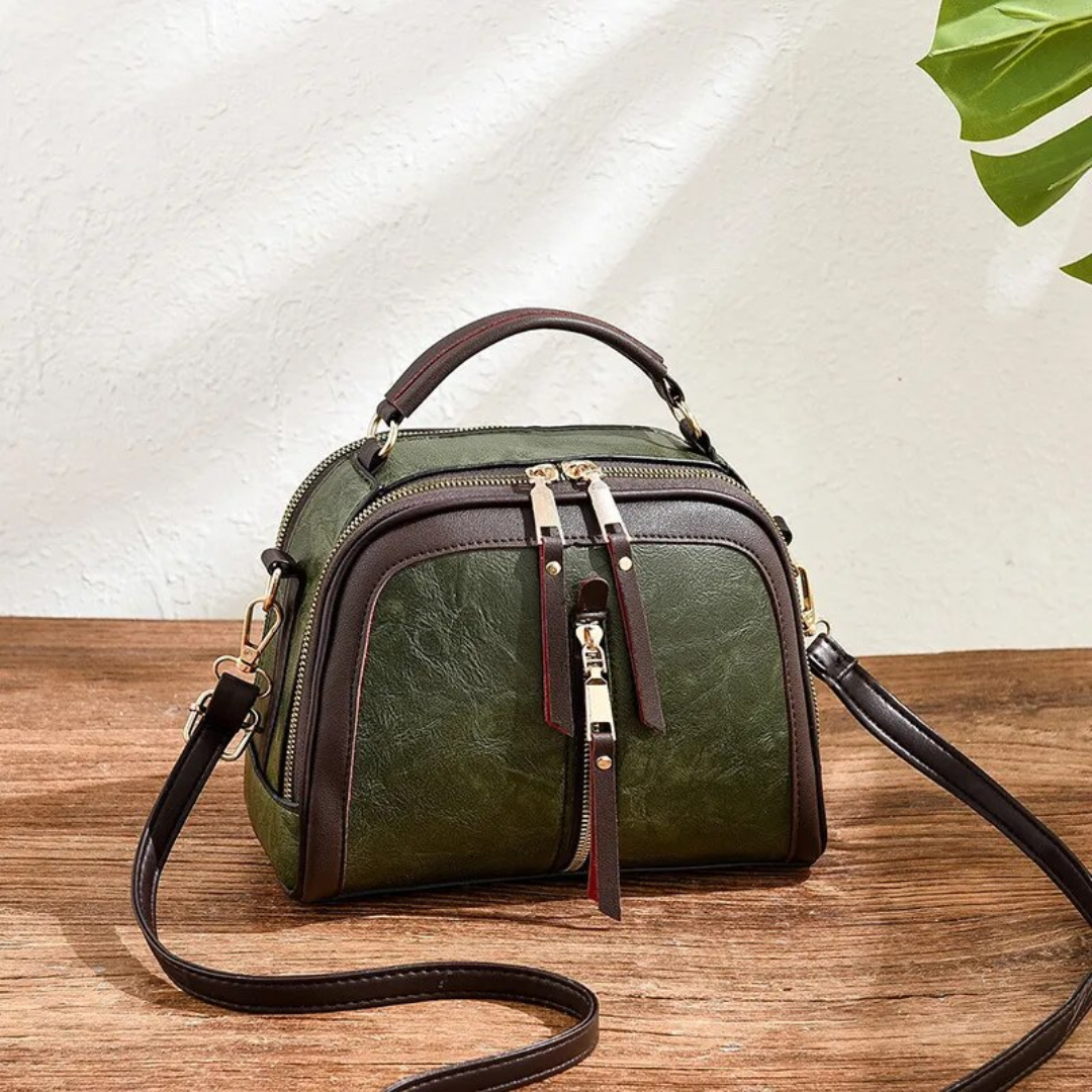 Carol Shell Handtas | Leuk & Modieus in de kleur Groen voor dames in stijl geschikt voor alle seizoenen.
