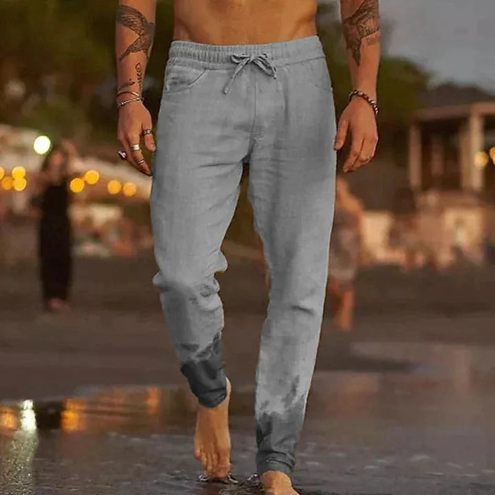 Joggers met drawstring taille